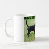 Black Labrador Retriever Koffiemok (Links)