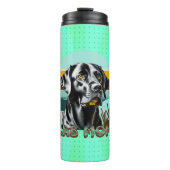 Black Labrador Retriever Lab | Moeder Thermosbeker (Voorkant)