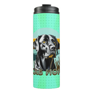 Black Labrador Retriever Lab   Moeder Thermosbeker