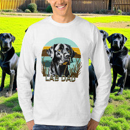 Black Labrador Retriever | Lab Pap T-shirt