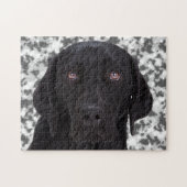 Black Labrador Retriever Legpuzzel (Horizontaal)