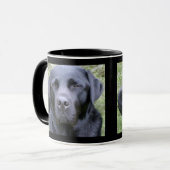 Black Labrador Retriever Mok (Voorkant links)