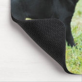 Black Labrador Retriever Muismat (Hoek)