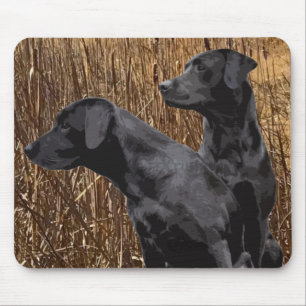 Black Labrador Retriever Muismat