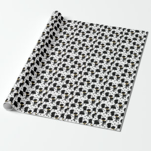 Black Labrador Retriever Puppies Cadeaupapier
