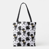 Black Labrador Retriever Puppies Tote Bag (Achterkant)