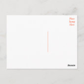 Black Labrador Retriever Puppy Dog Briefkaart (Achterkant)