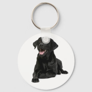 Black Labrador Retriever Puppy Dog Sleutelhanger