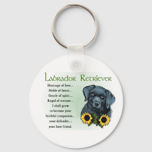 Black Labrador Retriever Puppy Gifts Sleutelhanger