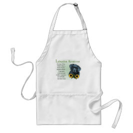 Black Labrador Retriever Puppy Gifts Standaard Schort
