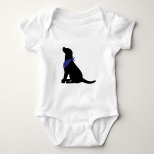 Black Labrador Retriever Romper