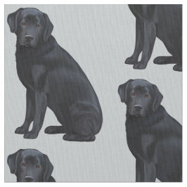 Black Labrador Retriever Stof