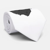 Black Labrador Retriever Stropdas (Opgerold)