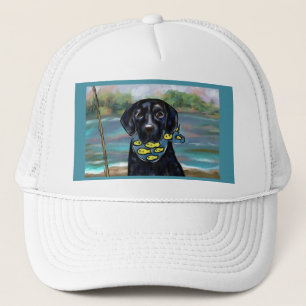 Black Labrador Retriever Trucker Pet