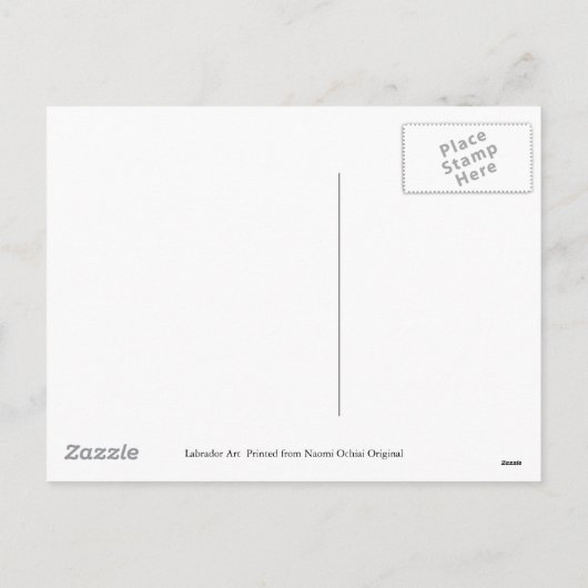 Black Labrador & Santa Hat Sneeuwvlok Kerstmis Feestdagenkaart (Achterkant)