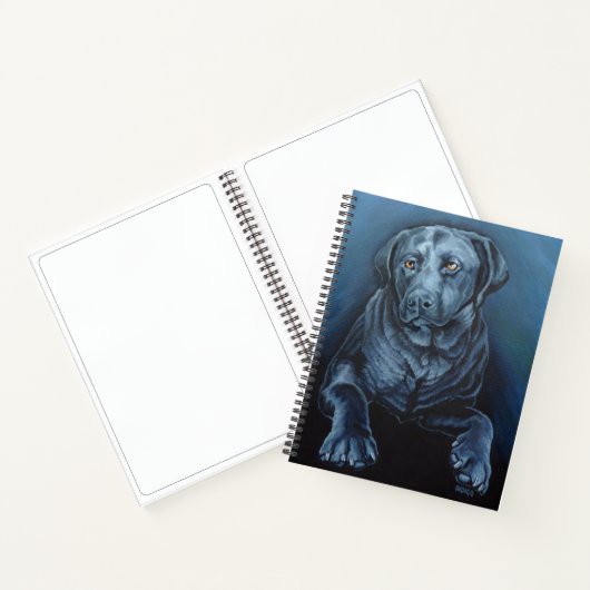 Black Labrador Sketchpad English Retriever Book Notitieboek (Binnen)