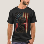 Black Labrador T-shirt (Voorkant)