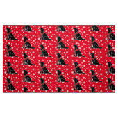 Black Labrador Tartan Scarf 2 Stof (Fat Quarter)