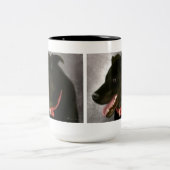 Black Labrador Two Toned Mok (Center)