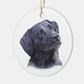 Black Labradore Retreiver Ornament (Links)