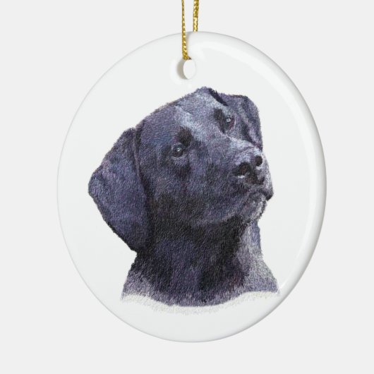 Black Labradore Retreiver Ornament (Links)