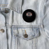 Black Labs Funny Labrador Graphic T-shirt Sticker Ronde Button 5,7 Cm (In situ)