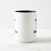 Black Labs maken het leven beter – koffiemok Mok (Midden)