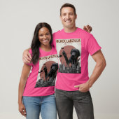 Black Labzilla - Giant Labrador Retriever Lab Dog T-shirt (Unisex)