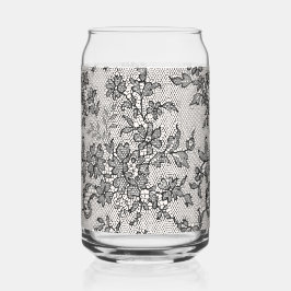 Black Lace Blikvorm Glas