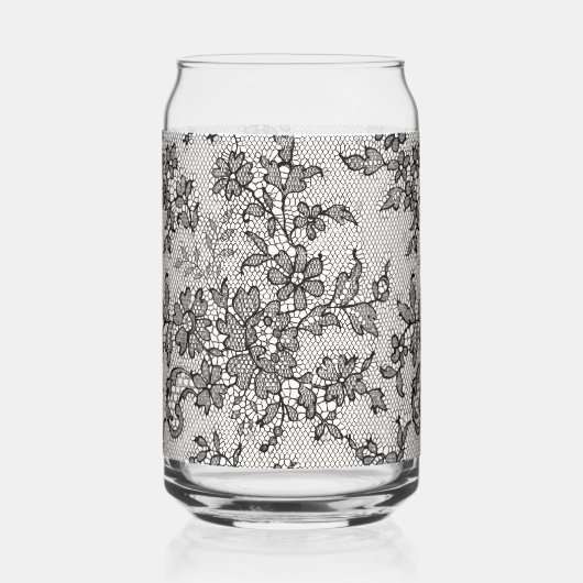 Black Lace Blikvorm Glas (Voorkant)