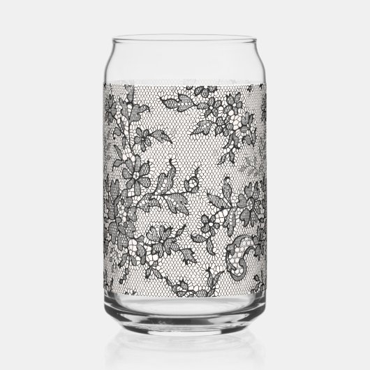 Black Lace Blikvorm Glas (Achterkant)