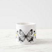 Black Lace Butterflies 10 Espresso Kop (Voorkant)