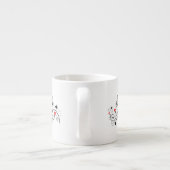 Black Lace Butterflies 4 Espresso Kop (Achterkant)