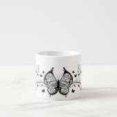 Black Lace Butterflies 7 Espresso Kop (Voorkant)