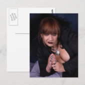 Black Lace Gothic Briefkaart (Voorkant / Achterkant)