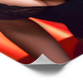 Black Lace Lingerie Poster (Hoek)