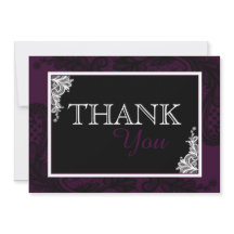 Black Lace Plum Modern Gothic Dank u