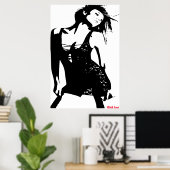 Black Lace Poster (Thuiskantoor)