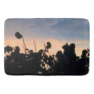 Black Lace Sunset Badmat