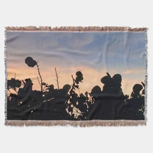 Black Lace Sunset Deken (Voorkant)