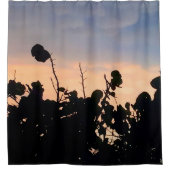 Black Lace Sunset Douchegordijn (Voorkant)