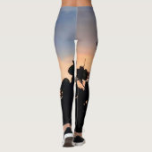 Black Lace Sunset Leggings (Achterkant)