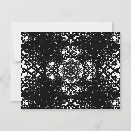 Black Lace-uitvindingen Kaart (Voorkant)