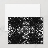 Black Lace-uitvindingen Kaart (Voorkant / Achterkant)