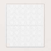 Black Lace White Dammaskers Visitekaartje (Binnenkant ongevouwen)