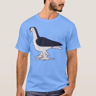 Black Lahore Pigeon T-shirt