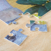 Black Langur Monkeys Eating, Jigzaag Puzzle Legpuzzel (Zijkant)