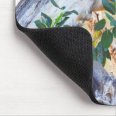 Black Langur Monkeys Eating, Mousepad Muismat (Hoek)