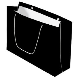 Black Large Gift Bag Groot Cadeauzakje