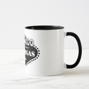 BLACK Las Vegas Sign Ringer T Mok